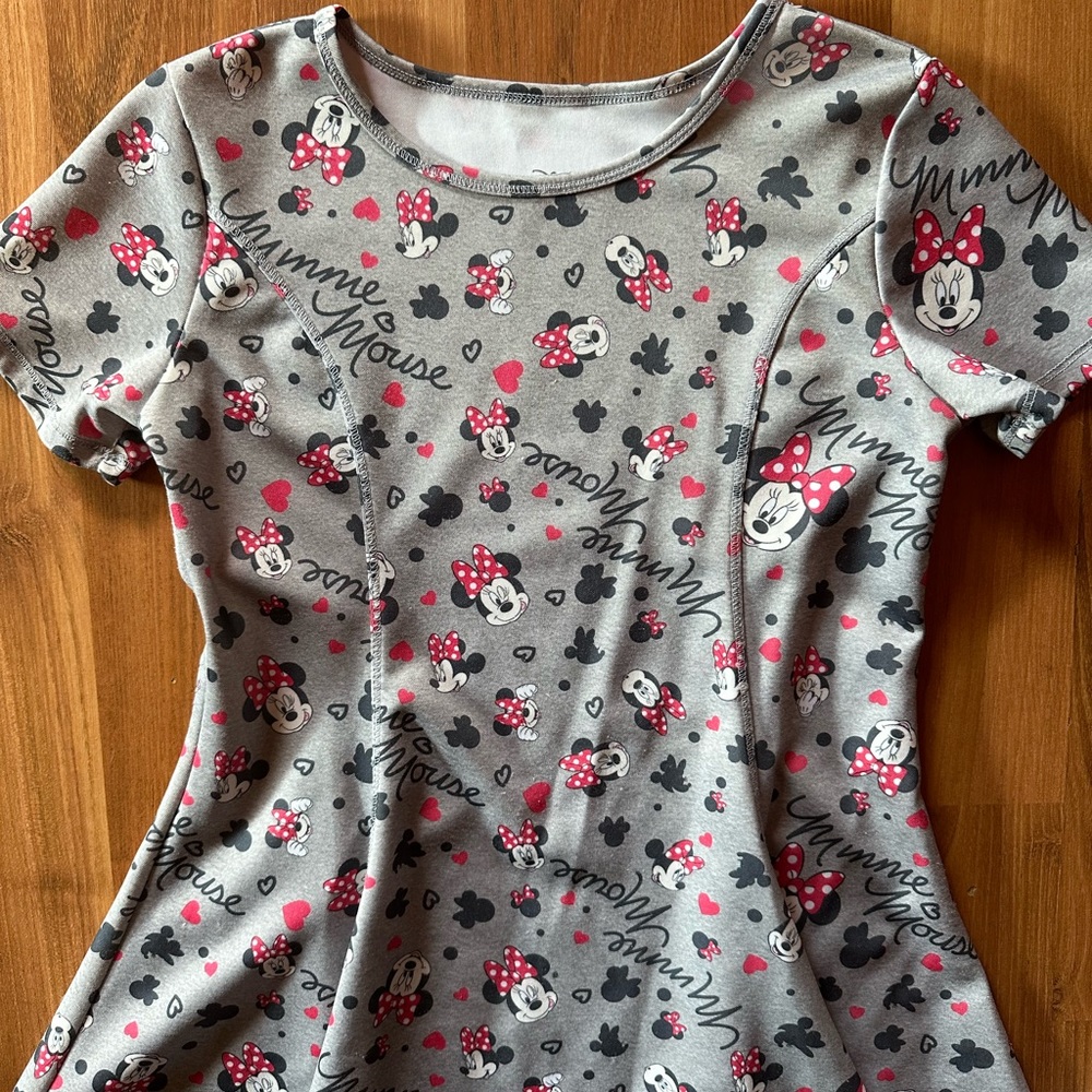 ❤️🖤Disney Minnie Mouse Dress 👗 size 14-16🖤❤️ - Picture 3 of 6